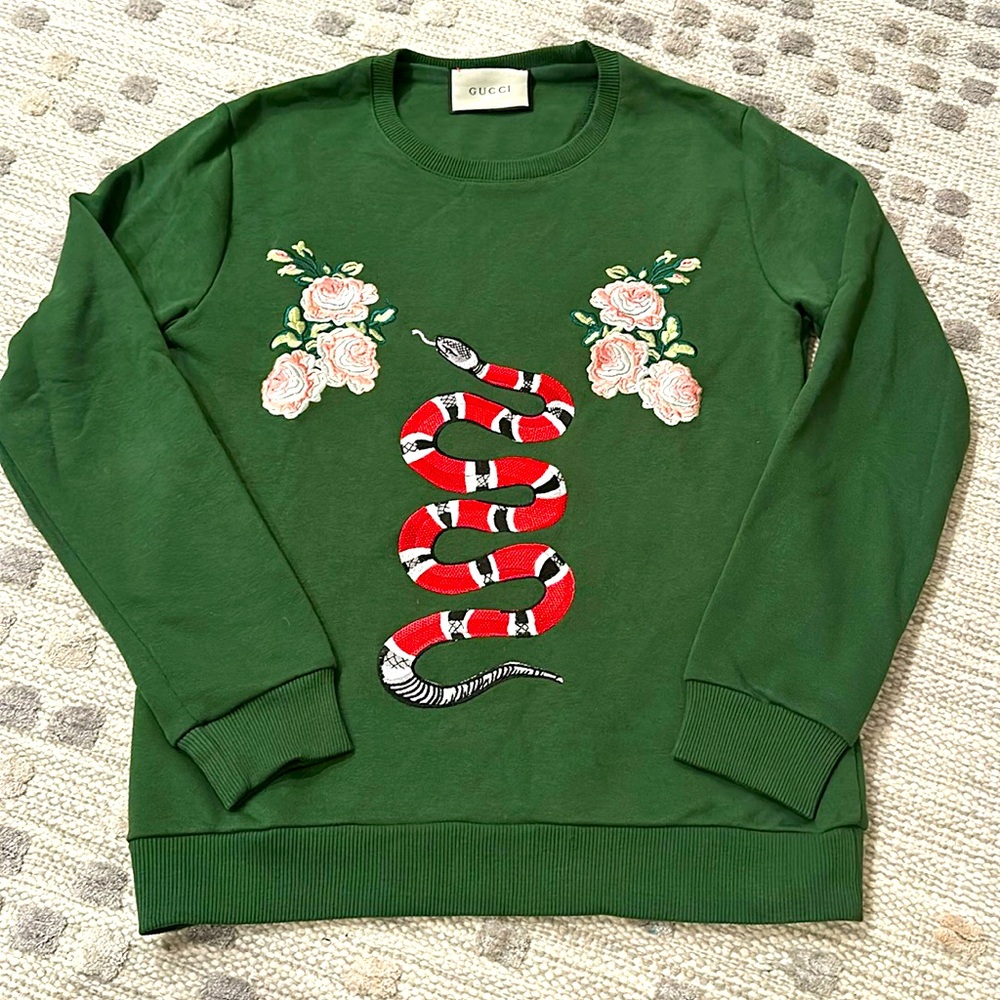 Gucci Snake Sweatshirt